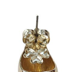 Maxi Earrings with signature Drop ,approx 2.7 cm long,24 Gold Plated.