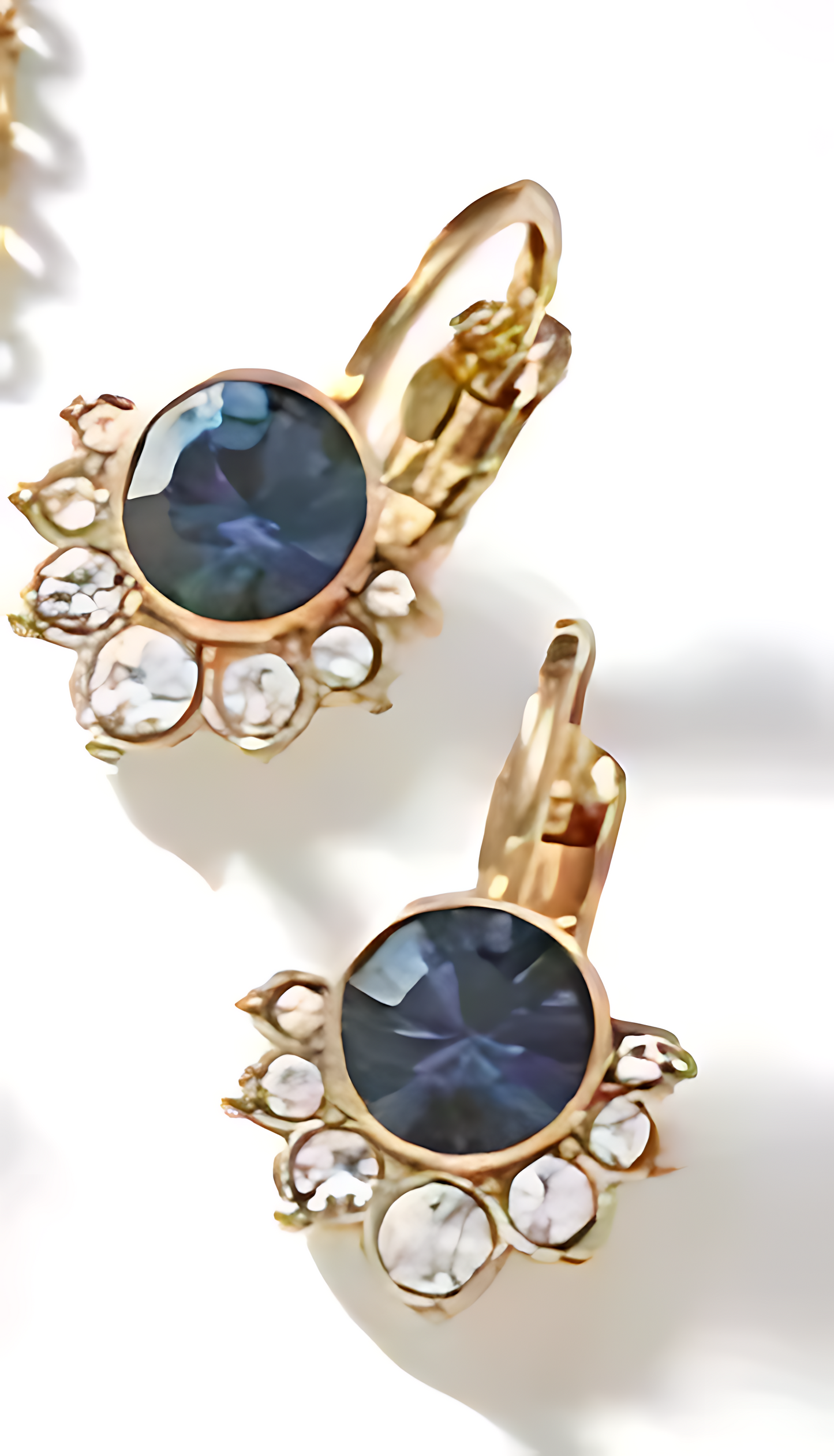 Set Earrings and Necklace Lorea 24k Gold-Plated,Exclusive Collection