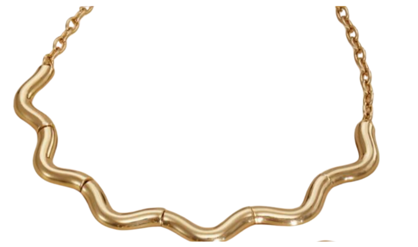 Necklace Dore, 24 Gold-Plated Collection.